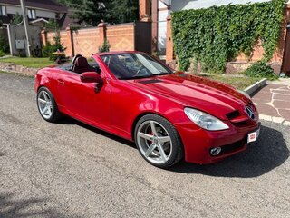 2004 Mercedes-Benz SLK-Класс 200 II (R171), красный, 1550000 рублей, вид 1