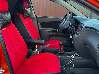 2010 Kia Rio II Рестайлинг, оранжевый, 650000 рублей, вид 5