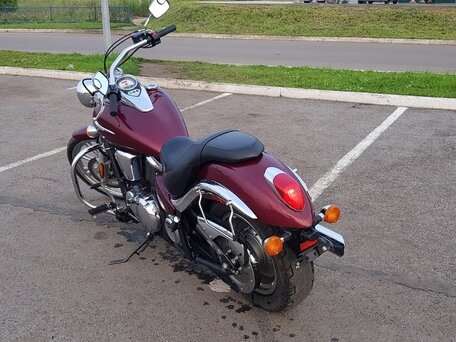 2011 Kawasaki VN900 Vulcan, пурпурный, 550000 рублей, вид 2