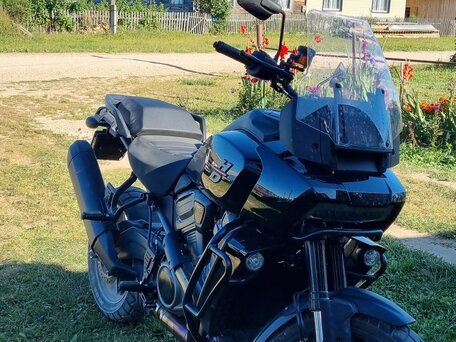 2021 Harley-Davidson Pan America, чёрный, 1500000 рублей, вид 1