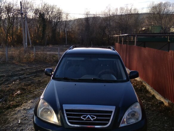 2008 Chery Tiggo (T11) I, синий - вид 21