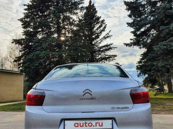 2014 Citroen C-Elysee I, серебристый, 310000 рублей - вид 7