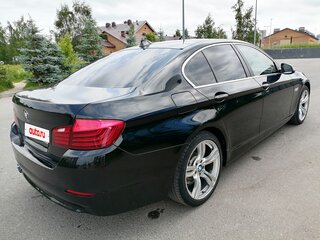 2014 BMW 5 серии 520i VI (F10/F11/F07) Рестайлинг, чёрный, 1630000 рублей, вид 4
