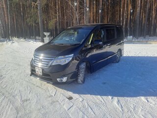 2015 Nissan Serena IV (C26), чёрный, 1650000 рублей, вид 1