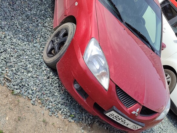 2005 Mitsubishi Lancer IX, красный, 460000 рублей - вид 8