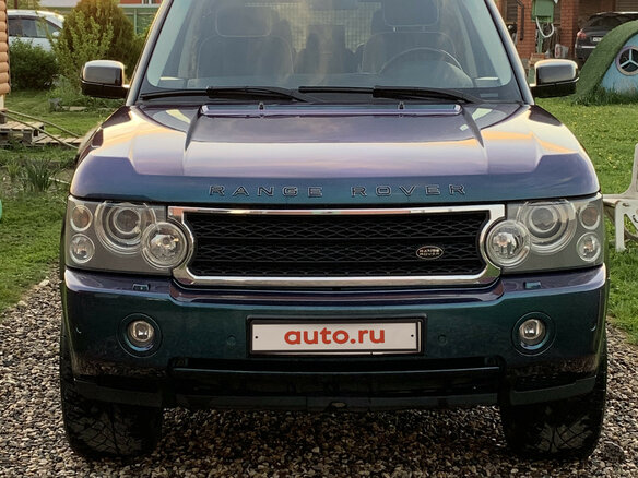 2006 Land Rover Range Rover III Рестайлинг, синий - вид 3