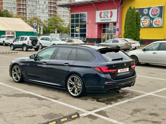 2018 BMW 5 серии M550d xDrive VII (G30/G31/G38), синий, 4880000 рублей - вид 17