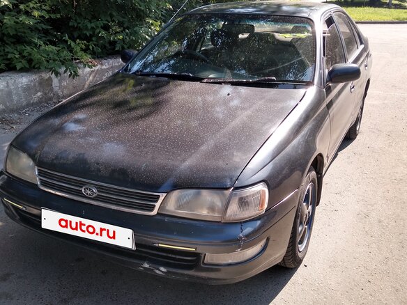 1992 Toyota Corona IX (T190), серый
