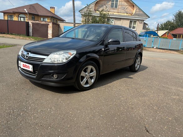 2010 Opel Astra H Рестайлинг, чёрный, 515000 рублей
