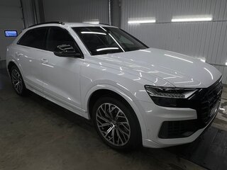2019 Audi Q8 55 TFSI I (4M), белый, 5999999 рублей, вид 3