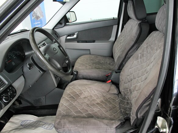 2010 Lada (ВАЗ) Priora I, чёрный - вид 6