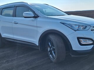 2013 Hyundai Santa Fe III, белый, 1750000 рублей, вид 4