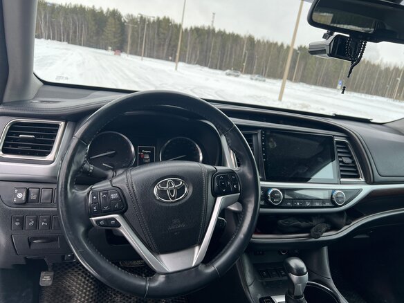 2013 Toyota Highlander III (XU50), чёрный, 3250000 рублей - вид 13