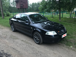 2002 Volkswagen Passat B5 Рестайлинг, чёрный, 590000 рублей, вид 3