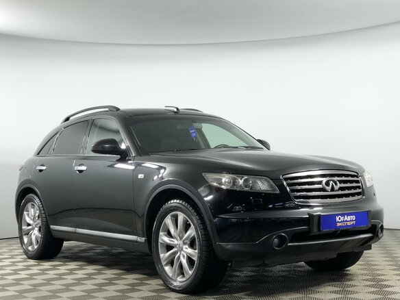 2007 Infiniti FX FX35 I (S50) Рестайлинг, чёрный - вид 16