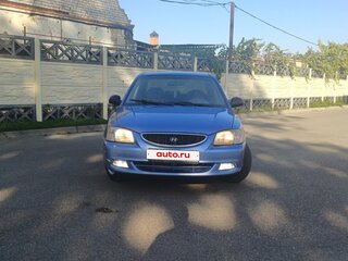 2004 Hyundai Accent ТагАЗ II, фиолетовый, 380000 рублей, вид 1