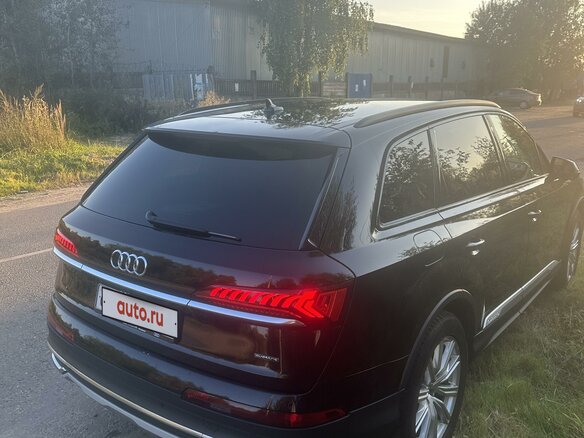 2020 Audi Q7 50 TDI II (4M) Рестайлинг, чёрный, 6200000 рублей - вид 3