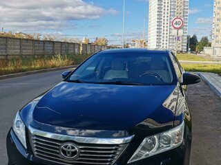 2014 Toyota Camry VII (XV50), чёрный, 1450000 рублей, вид 1