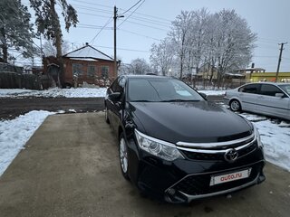 2015 Toyota Camry VII (XV50) Рестайлинг, чёрный, 2200000 рублей, вид 1