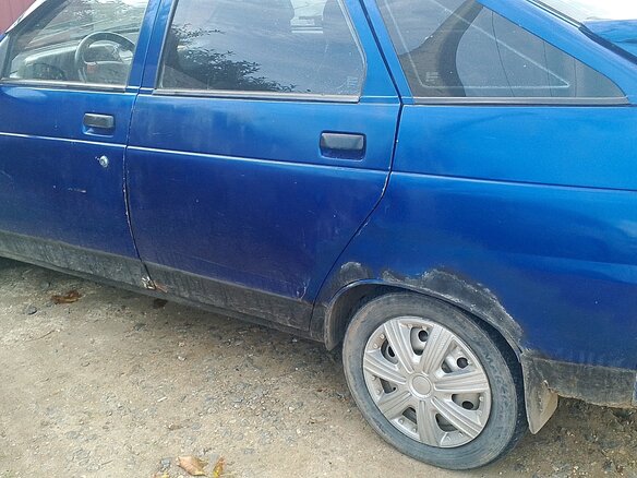 2002 Lada (ВАЗ) 2112, синий, 130000 рублей - вид 6