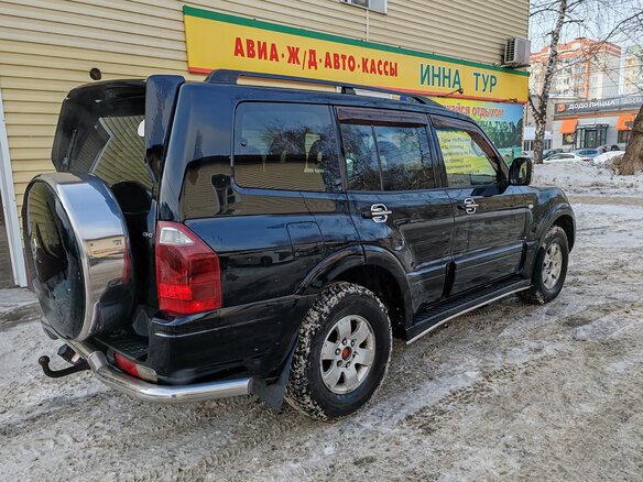 2004 Mitsubishi Pajero III Рестайлинг, чёрный, 850000 рублей - вид 4