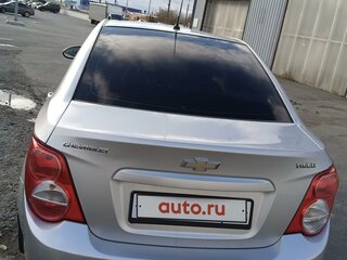 2012 Chevrolet Aveo II, серебристый, 830000 рублей, вид 5