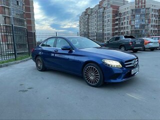 2018 Mercedes-Benz C-Класс 180 IV (W205) Рестайлинг, синий, 2790000 рублей, вид 5