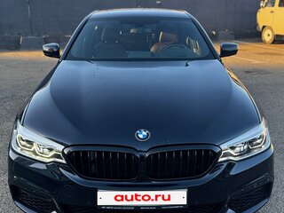 2018 BMW 5 серии 530d xDrive VII (G30/G31/G38), чёрный, 4450000 рублей, вид 4