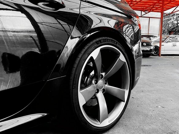 2013 Audi RS 4 III (B8), чёрный, 4900000 рублей - вид 9