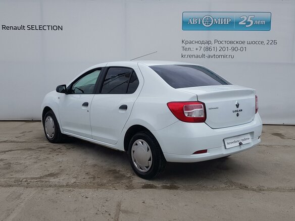 2018 Renault Logan II, белый - вид 6
