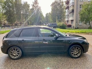 2007 Mazda 3 I (BK) Рестайлинг, чёрный, 550000 рублей, вид 2