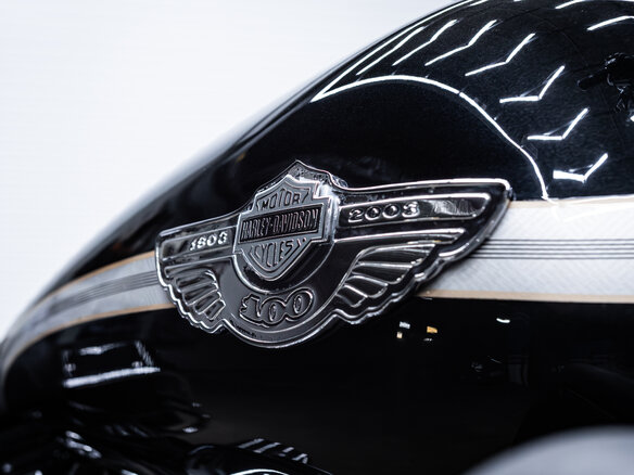 2003 Harley-Davidson Road King, чёрный, 1400000 рублей - вид 9