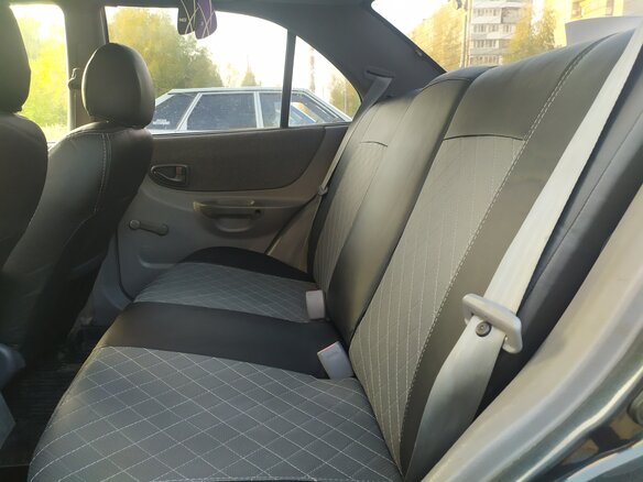 2006 Hyundai Accent ТагАЗ II, чёрный - вид 1