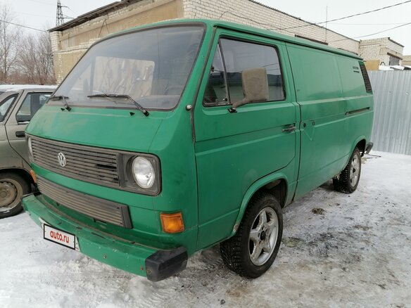 1982 Volkswagen Transporter 4-speed T3, зелёный - вид 1