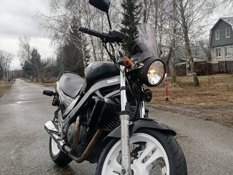 1993 Honda NTV 650, чёрный, 250000 рублей, вид 2