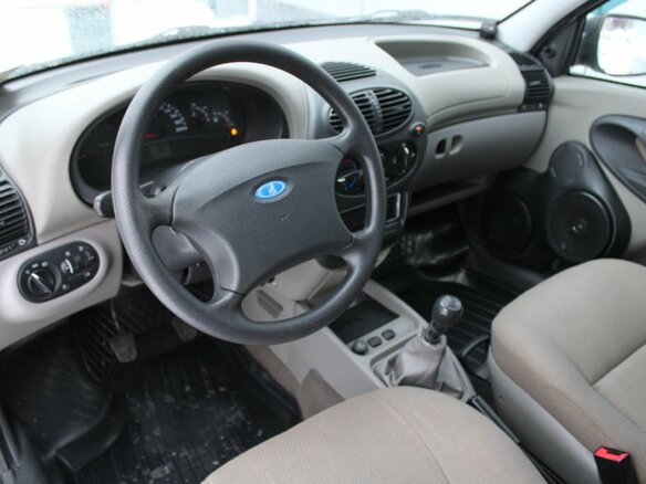 2012 Lada (ВАЗ) Kalina I, бежевый - вид 11