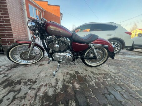 2009 Harley-Davidson Sportster 1200, красный, 649990 рублей, вид 5