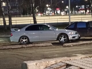 2003 Mitsubishi Galant VIII Рестайлинг, серый, 500000 рублей, вид 2