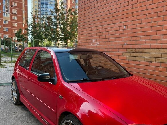 2002 Volkswagen Golf GTI IV, красный, 1250000 рублей - вид 9
