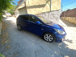 2012 Hyundai Accent IV, синий, 800000 рублей, вид 3