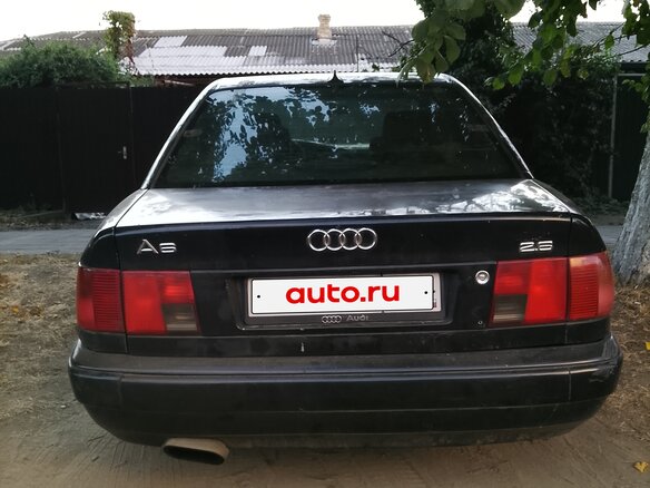 1995 Audi A6 I (C4), чёрный, 190000 рублей - вид 1