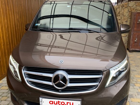 2018 Mercedes-Benz V-Класс Compact 250 d компактный III (W447), коричневый, 7000000 рублей