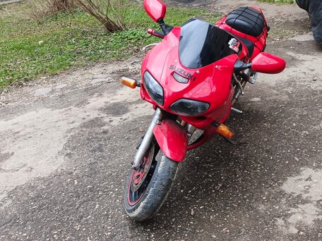 1999 Suzuki SV 400, красный, 270000 рублей, вид 1