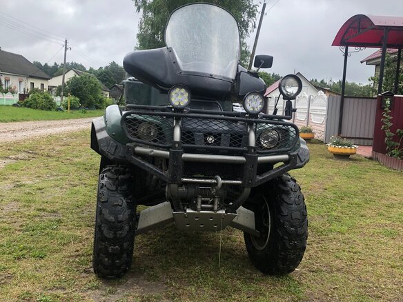 2005 Yamaha Grizzly 660, зелёный