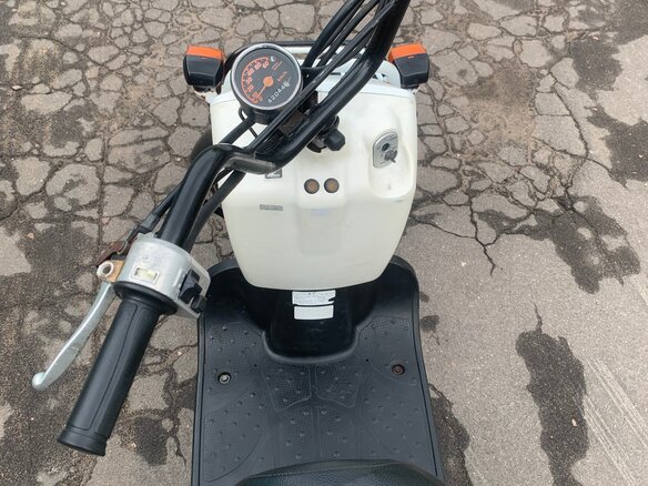 1995 Honda Zoomer, белый, 110000 рублей - вид 5