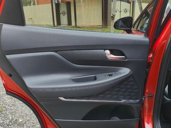 2018 Hyundai Santa Fe IV, оранжевый, 4300000 рублей - вид 14