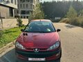 2009 Peugeot 206, красный, 350000 рублей
