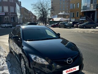 2011 Mazda 6 II (GH) Рестайлинг, чёрный, 950000 рублей, вид 3