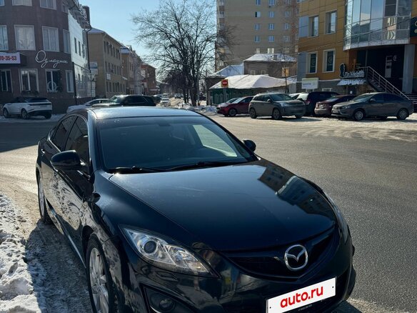 2011 Mazda 6 II (GH) Рестайлинг, чёрный, 950000 рублей - вид 2