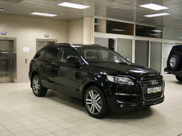2009 Audi Q7 I (4L), чёрный - вид 1